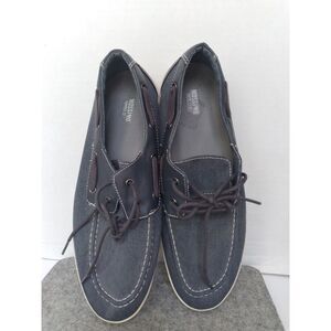 Mossimo Supply Co. Denim Boat Shoes Casual‎ Loafers Comfort Size?